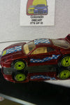 LOOSE HOT WHEELS RED REVEALERS FERRARI F40 w/LIME ULTRA HOTS