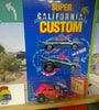 1990 HOT WHEELS SUPER CALIFORNIA CUSTOM PINK SCORCH TORCH SEDAN DELIVERY