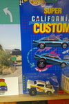 1990 HOT WHEELS SUPER CALIFORNIA CUSTOM WHITE CATALINA CRUZ '55 CHEVY
