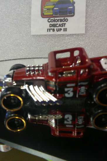 LOOSE HOT WHEELS MATTE RED BONESHAKER