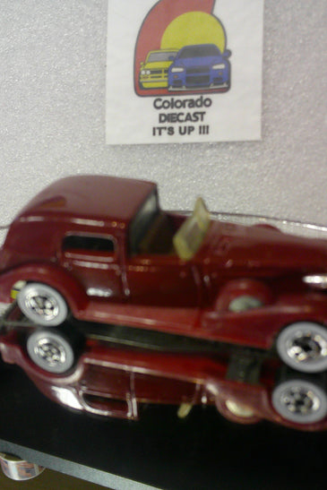 LOOSE HOT WHEELS RED CLASSIC CADDY w/WHITEWALLS