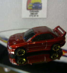 LOOSE HOT WHEELS RED '98 SUBARU IMPREZA