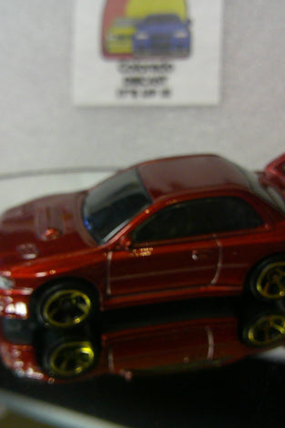 LOOSE HOT WHEELS RED '98 SUBARU IMPREZA