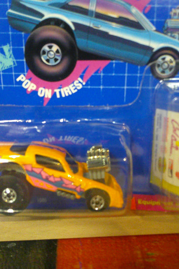 1990 HOT WHEELS SUPER CALIFORNIA CUSTOM ORANGE MEAN MACHINE CAMARO