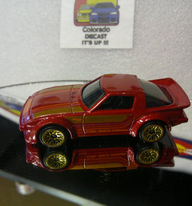 LOOSE HOT WHEELS RED MAZDA RX-7
