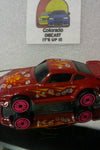 LOOSE HOT WHEELS RED REVEALERS PORSCHE 930 w/PINK ULTRA HOTS