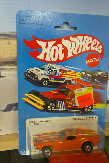1979 HOT WHEELS ORANGE DIXIE CHALLENGER