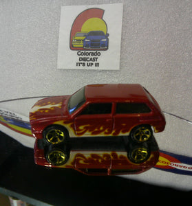 LOOSE HOT WHEELS LIGHTER RED VOLKSWAGEN BRASILIA