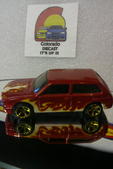 LOOSE HOT WHEELS LIGHTER RED VOLKSWAGEN BRASILIA