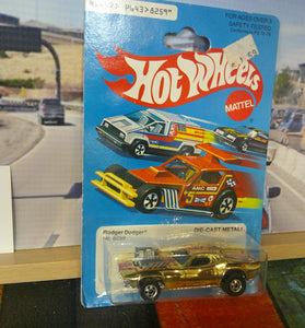 1979 HOT WHEELS GOLD CHROME RODGER DODGER
