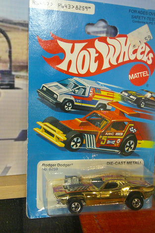1979 HOT WHEELS GOLD CHROME RODGER DODGER