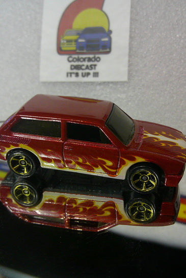 LOOSE HOT WHEELS LIGHTER RED VOLKSWAGEN BRASILIA