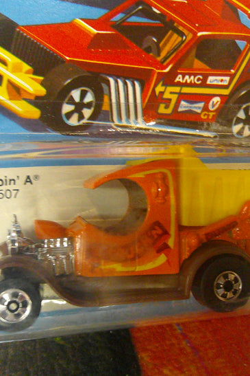 1979 HOT WHEELS ORANGE DUMPIN' A TRUCK