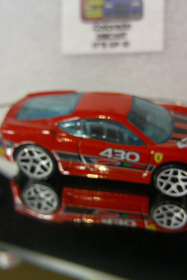 LOOSE HOT WHEELS RED FERRARI 430 MYSTERY CAR