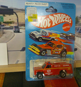 1979 HOT WHEELS RED RESCUE RANGER TRUCK