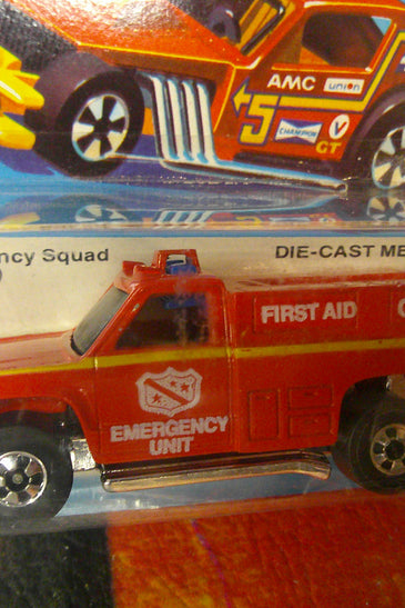 1979 HOT WHEELS RED RESCUE RANGER TRUCK