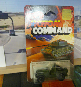 HOT WHEELS ACTION COMMAND CAMO ROLL PATROL JEEP CJ