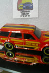 LOOSE HOT WHEELS RED MOMO DATSUN 510 WAGON