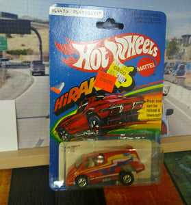 HOT WHEELS HIRAKERS RED VETTE VAN