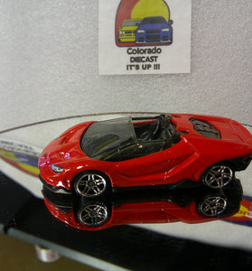 LOOSE HOT WHEELS RED '16 LAMBORGHINI CENTENARIO ROADSTER