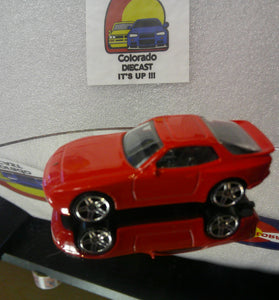 LOOSE HOT WHEELS RED '89 PORSCHE 944 TURBO
