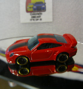 LOOSE HOT WHEELS RED '65 FORD MUSTANG METAL BASE & OPENING HODD