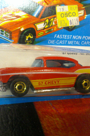 HOT WHEELS THE HOT ONES RED '57 CHEVY BEL AIR