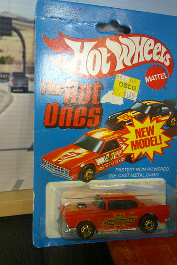 HOT WHEELS THE HOT ONES RED '55 CHEVY BEL AIR