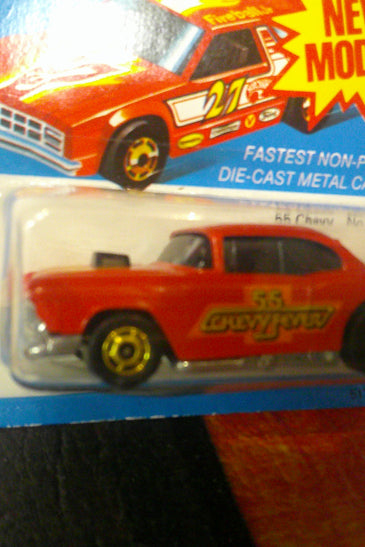 HOT WHEELS THE HOT ONES RED '55 CHEVY BEL AIR