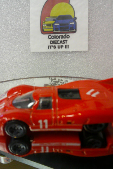 LOOSE HOT WHEELS DARK RED PORSCHE 917LH