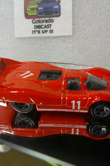 LOOSE HOT WHEELS DARK RED PORSCHE 917LH