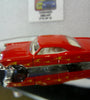 LOOSE HOT WHEELS DARK RED w/FLAMES '65 PONTIAC BONNEVILLE