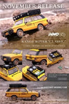 INNO64 1:64 Range Rover "Classic" Camel Trophy 1982 (Dust Effect) w/ Accessories