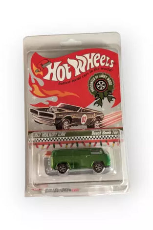 HOT WHEELS 2002 HOLIDAY CAR GREEN BEACH BOMB TOO