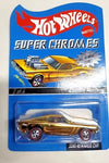 HOT WHEELS GOLD SUPER CHROMES CUSTOM MUSTANG #3358