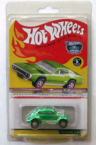 HOT WHEELS 19TH CONVENTION GREEN CUSTOM VOLKSWAGEN BUG