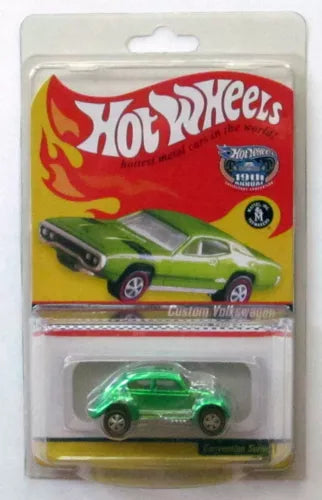 HOT WHEELS 19TH CONVENTION GREEN CUSTOM VOLKSWAGEN BUG