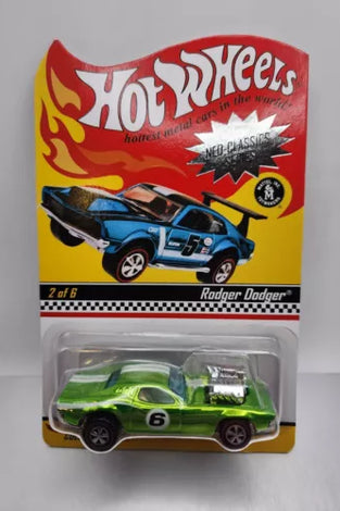 HOT WHEELS RLC NEO CLASSICS GREEN RODGER DODGER