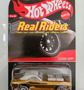 HOT WHEELS RLC REAL RIDERS GOLD SHOW OFF