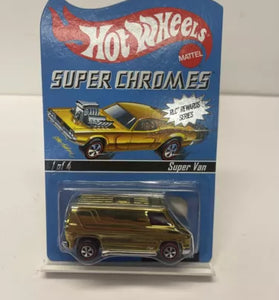 HOT WHEELS GOLD SUPER CHROMES SUPER VAN #1131