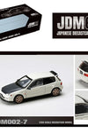 Hobby Japan 1:64 Honda Civic (EG6) SIR-II JDM Style – Frost White with Carbon Hood – JDM64