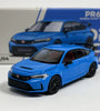 POP RACE 1:64 Honda Civic Type R FL5 Boost Blue Pearl