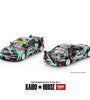 Kaido House x Mini GT 1:64 Nissan Skyline GT-R (R33) HKS V1 – Black Green