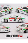 Kaido House x Mini GT 1:64 Nissan Skyline GT-R (R34) Tamiya X Kaido House “The Grasshopper” V1 – White