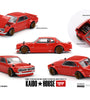 Kaido House x Mini GT 1:64 Nissan Skyline 2000GT-R (KPGC10) Kaido Street V1- Red