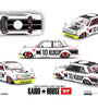 Kaido House x Mini GT 1:64 Datsun 510 Street Team XMM V1- White