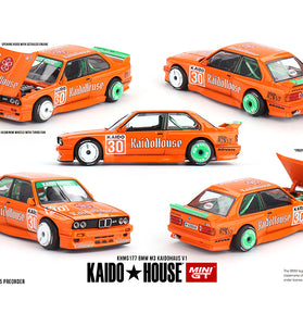 Kaido House x Mini GT 1:64 BMW M3 KAIDOHAUS V1 – Orange