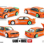 Kaido House x Mini GT 1:64 BMW M3 KAIDOHAUS V1 – Orange