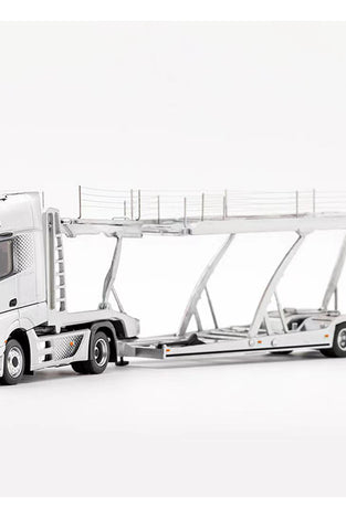GCD 1:64 Mercedes-Benz AMG Actros Auto Transporter – Silver