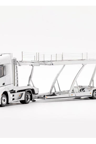 GCD 1:64 Mercedes-Benz AMG Actros Auto Transporter – Silver